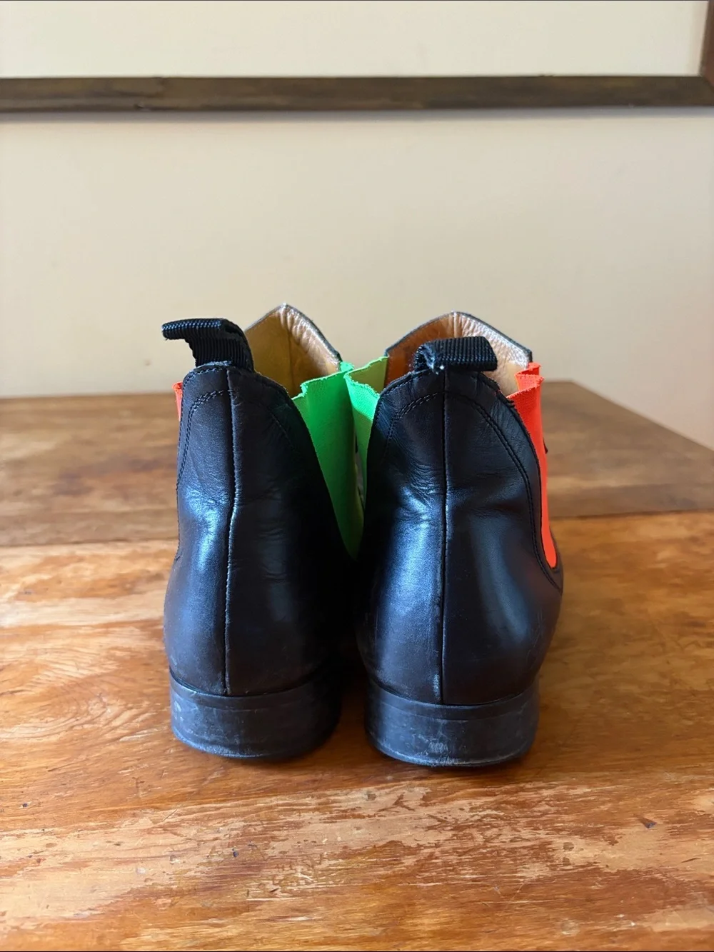 FLUEVOG MENS EXECUTOR RIGAS CHELSEA BOOTS